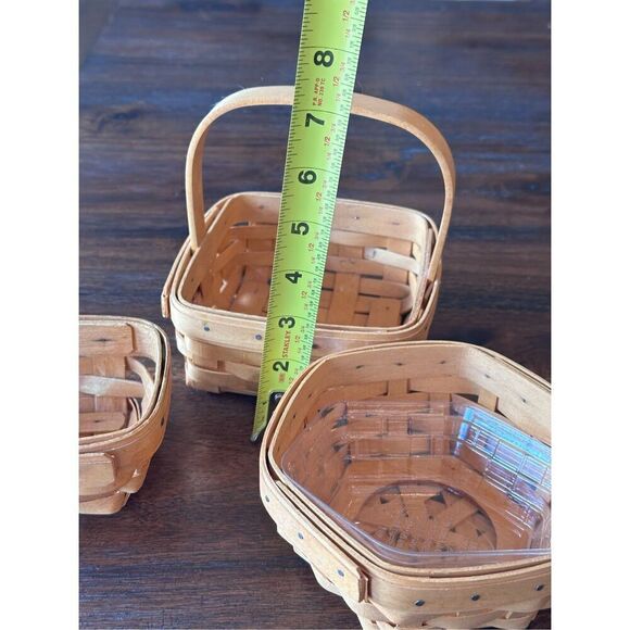 Set of 3 Longaberger hostess baskets - Picture 13 of 13